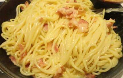 Carbonara spagetti
